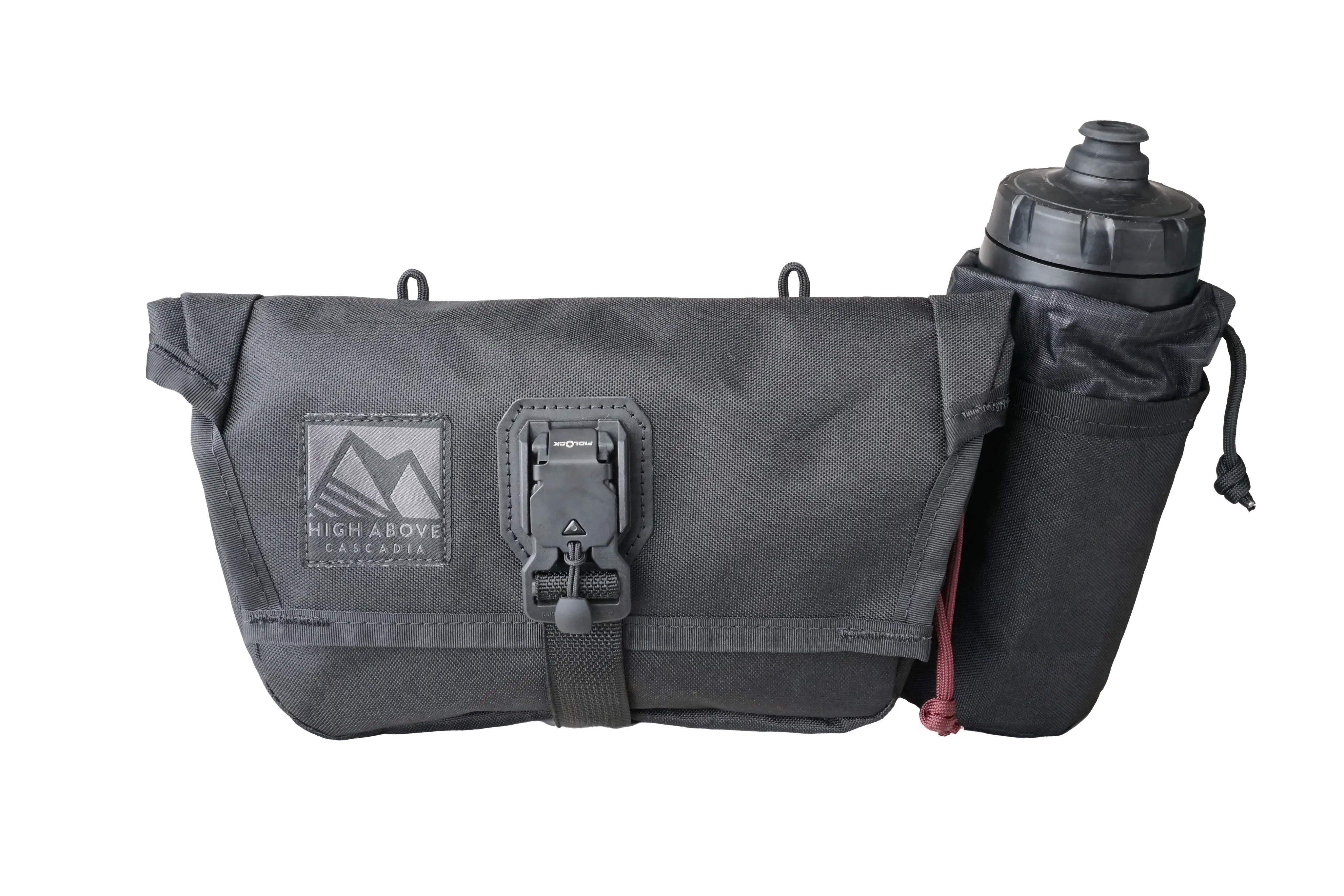 High Above Venture Hip Pack front view black