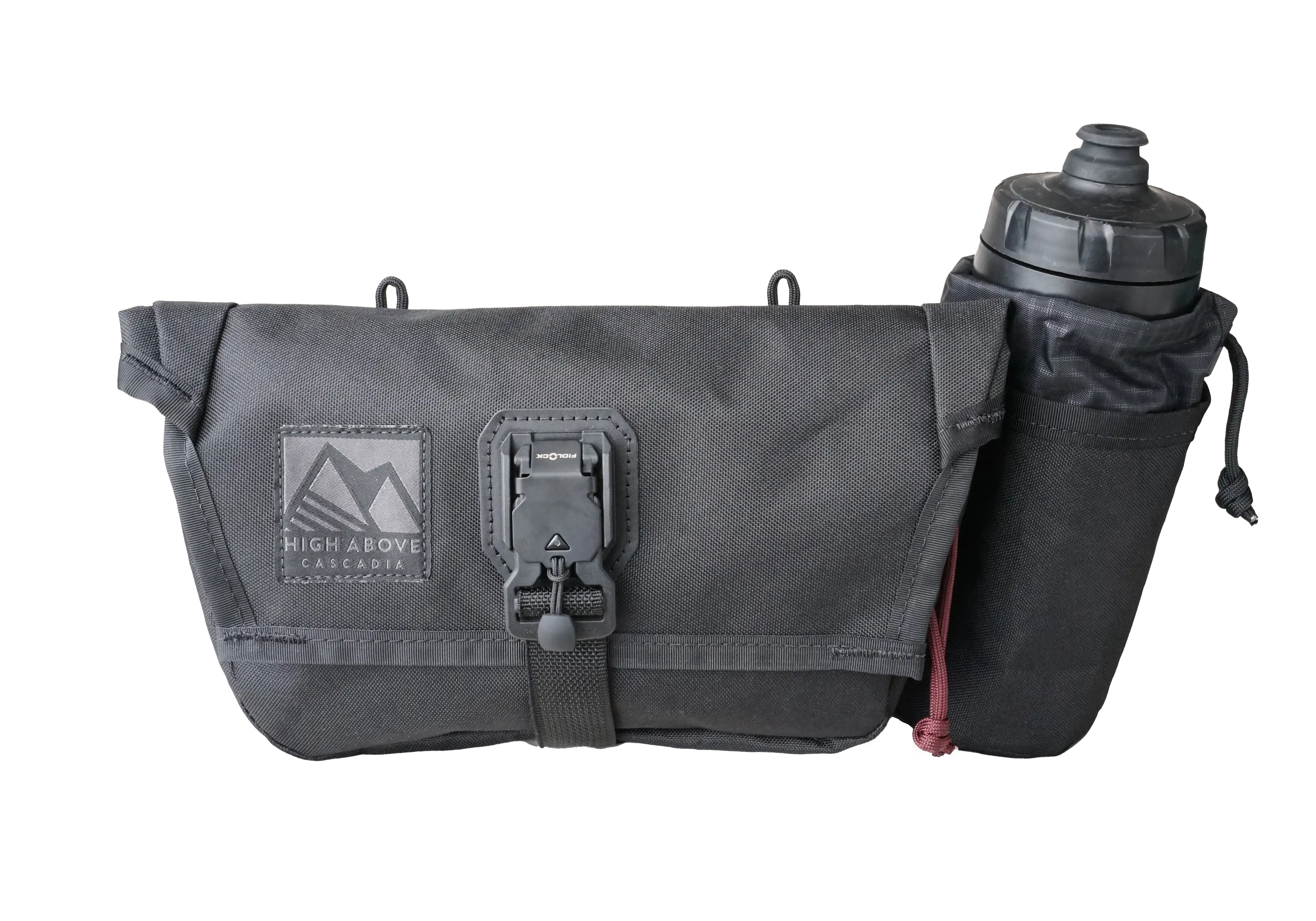 High Above Venture Hip Pack front view black