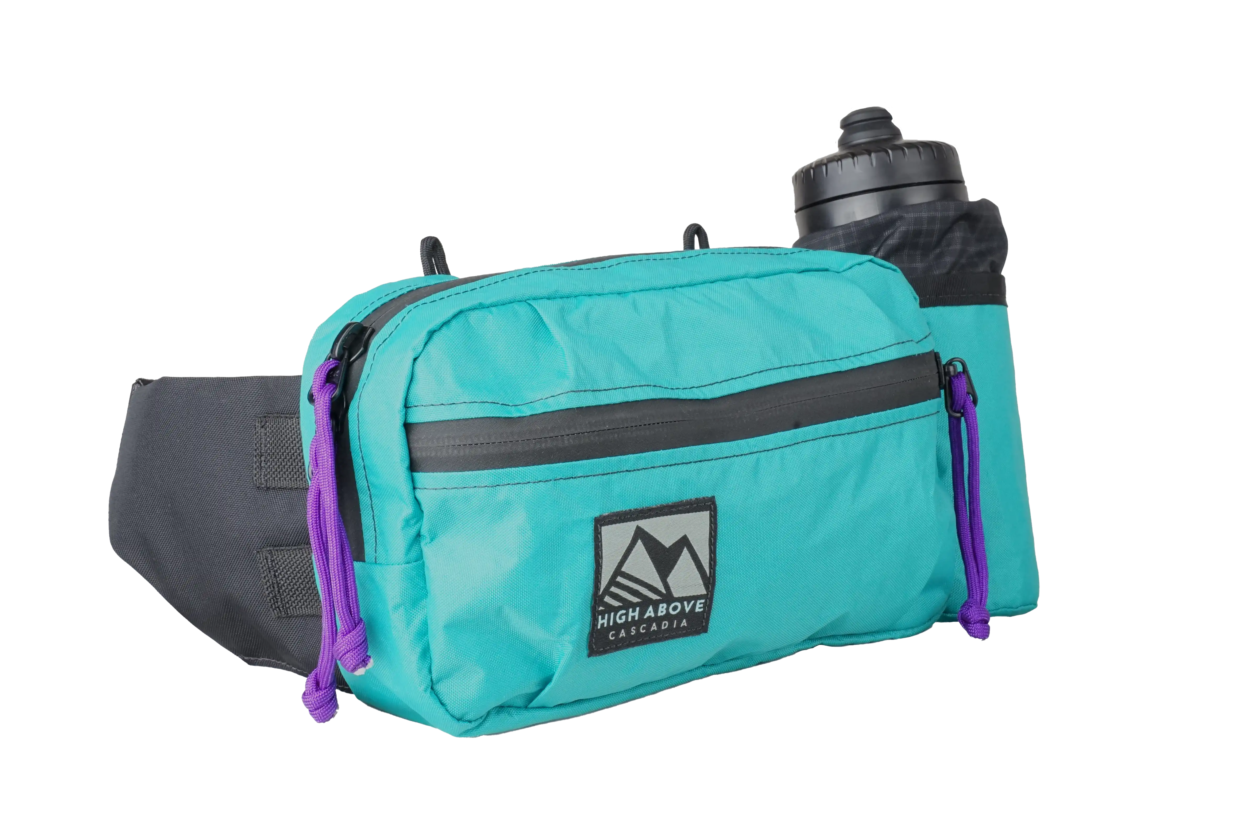 High Above Lookout Hip Pack Three Quarter Teal