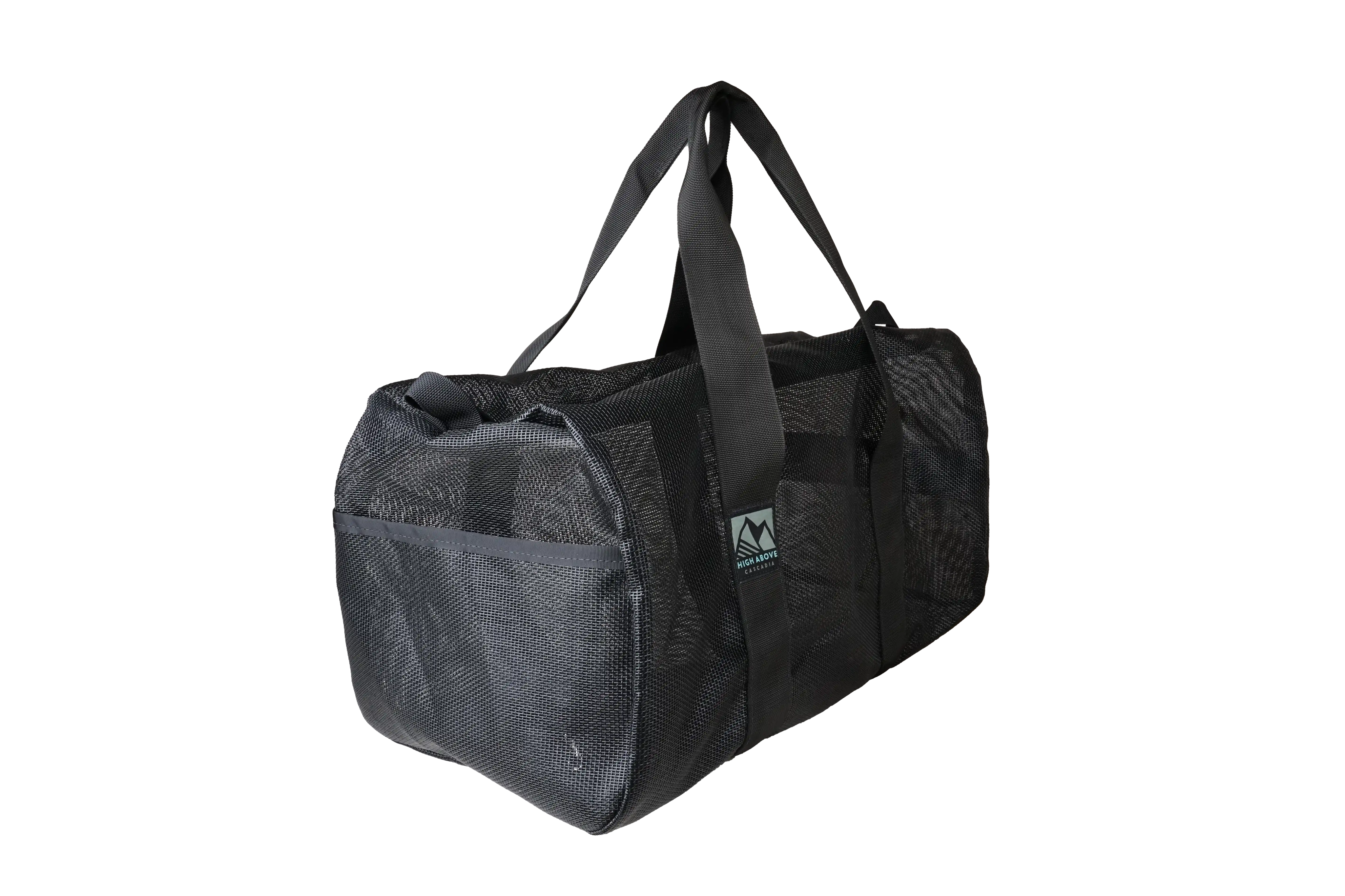 High Above Lost Lake Duffel Bag Three Quarter Black