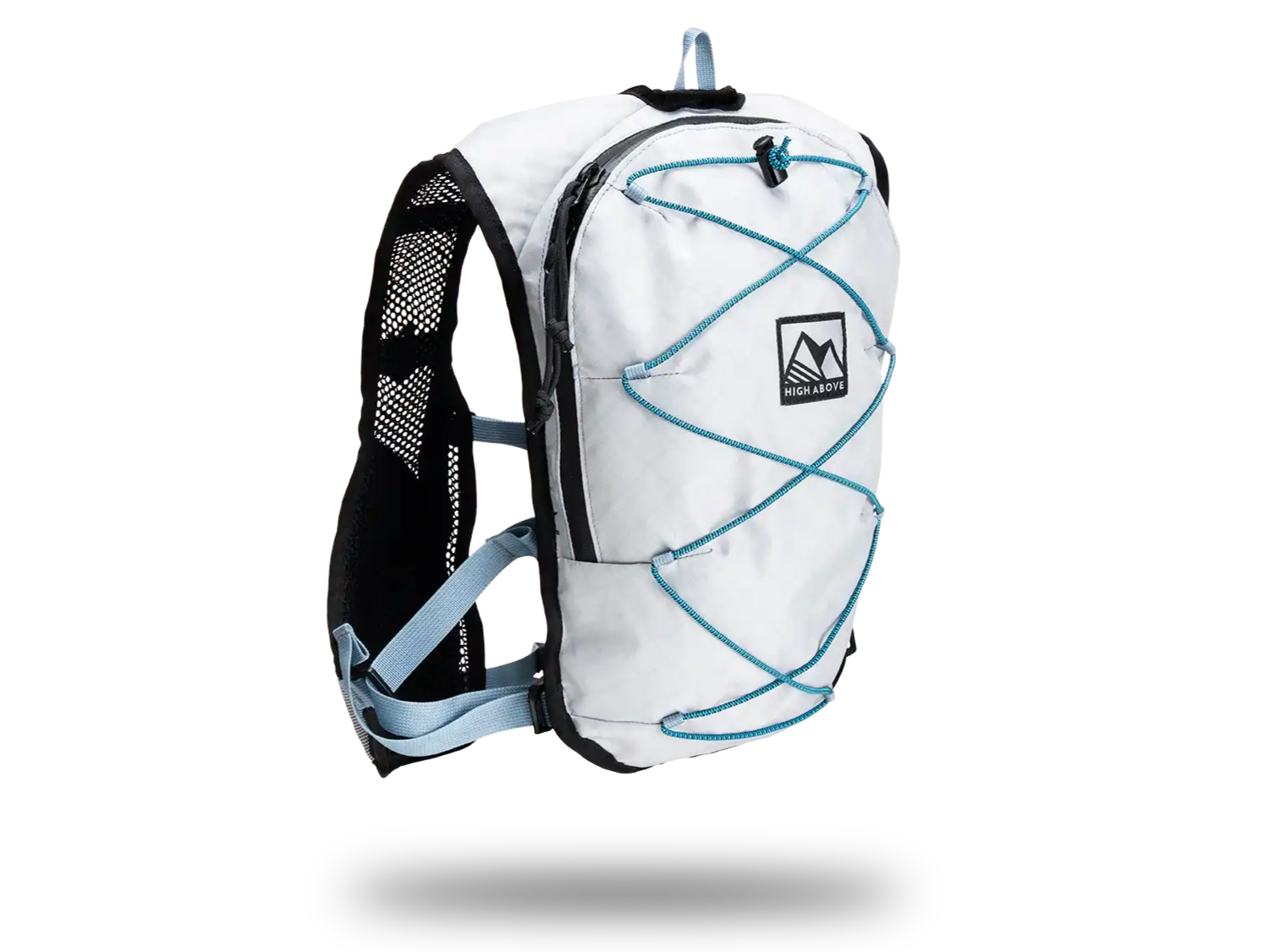High Above Supernatural Hydration Vest Pack Three Quarter View - Glacier Gray