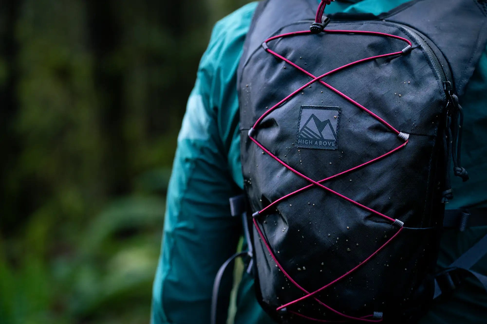 Close up of High Above Supernatural Vest Pack
