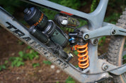 High Above Apollo Tube Plate mounted on mountain bike.