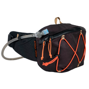 High Above Cascadia 4L Hydration Hip Pack side view | Maroon #maroon