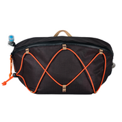 High Above Cascadia 4L Hydration Hip Pack front view | Maroon #maroon