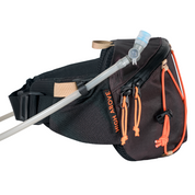 High Above Cascadia 4L Hydration Hip Pack Side View | Maroon #maroon