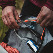 High Above Supernatural Mountain Biking Pack key chain pocket