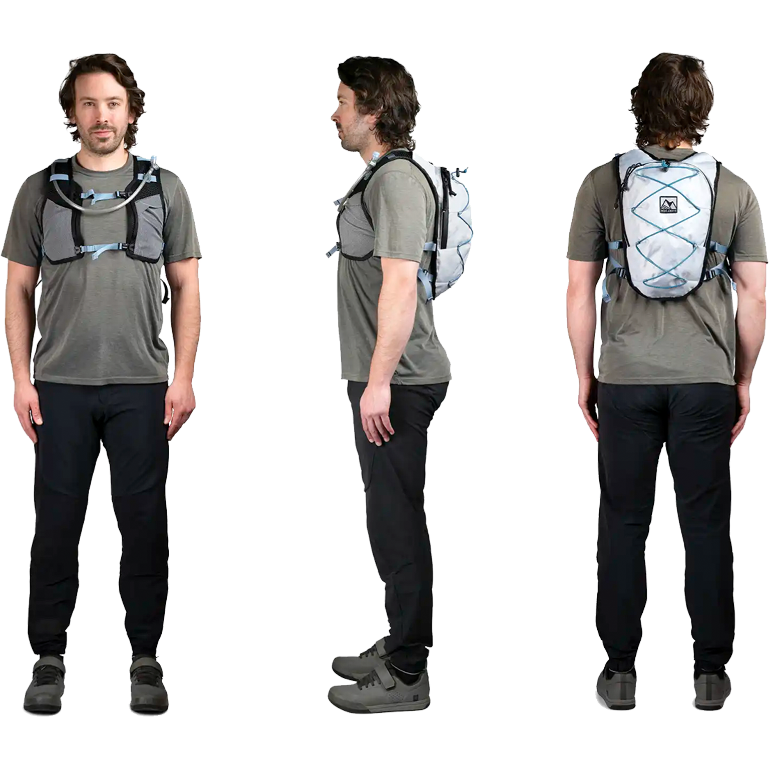 High Above Supernatural Mountain Biking Pack three way view
