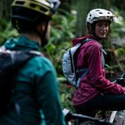 High Above Supernatural Mountain Biking Pack glacier bay in the wild
