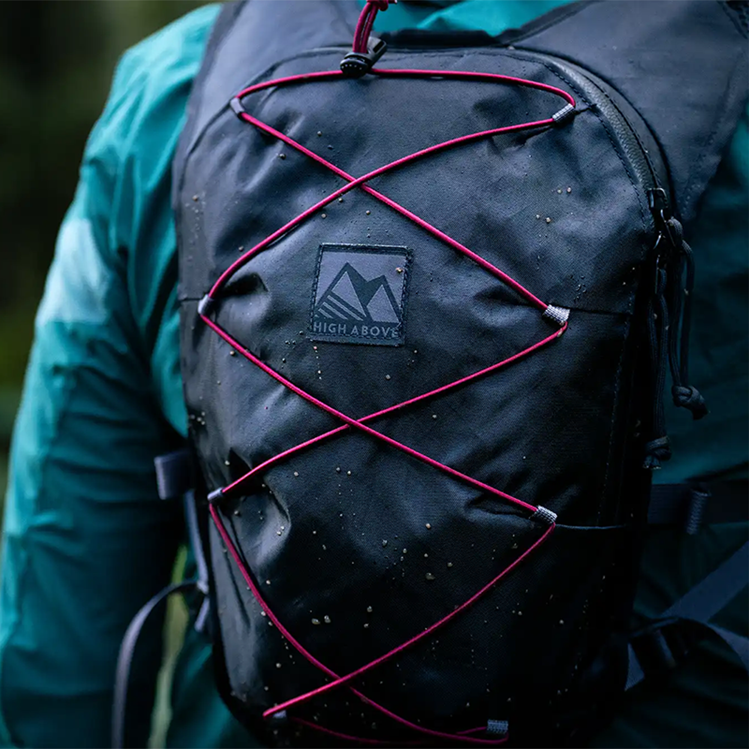 High Above Supernatural Mountain Biking Pack black back