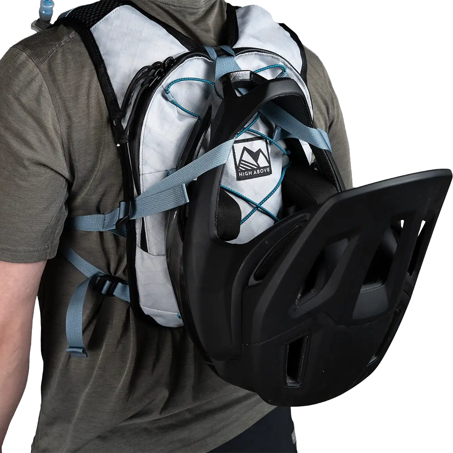 High Above Supernatural Mountain Biking Pack full face cary system