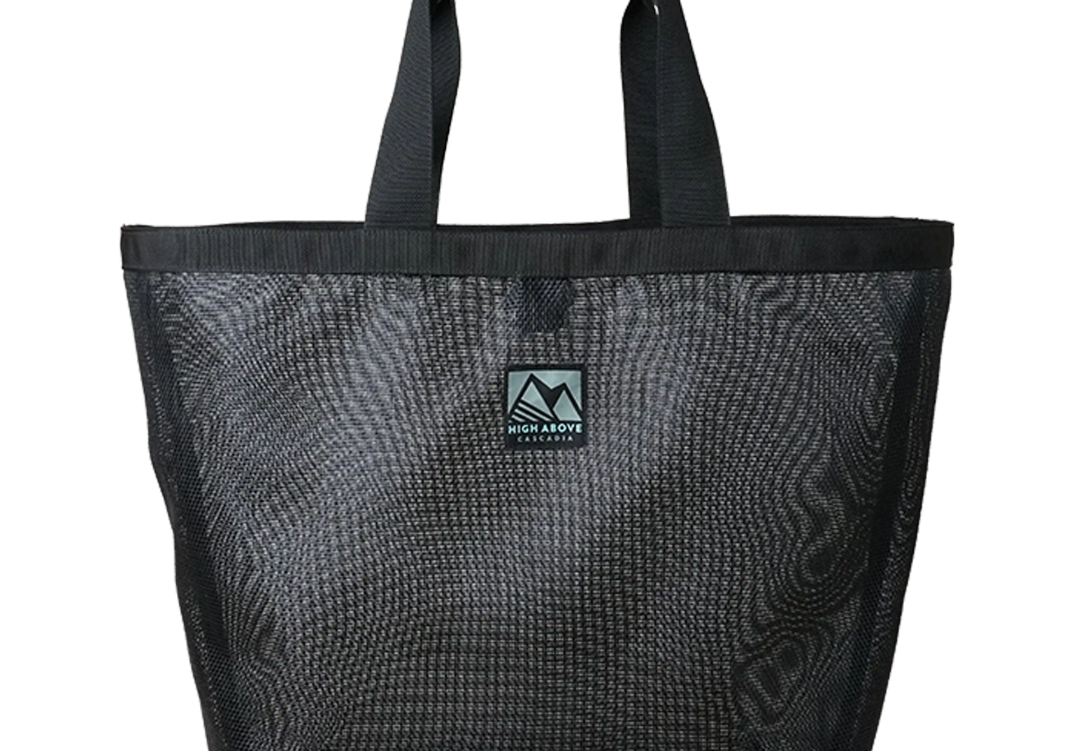 High Above Lost Lake Tote 25L featuring breathable, highly durable mesh with open storage for easy gear access.