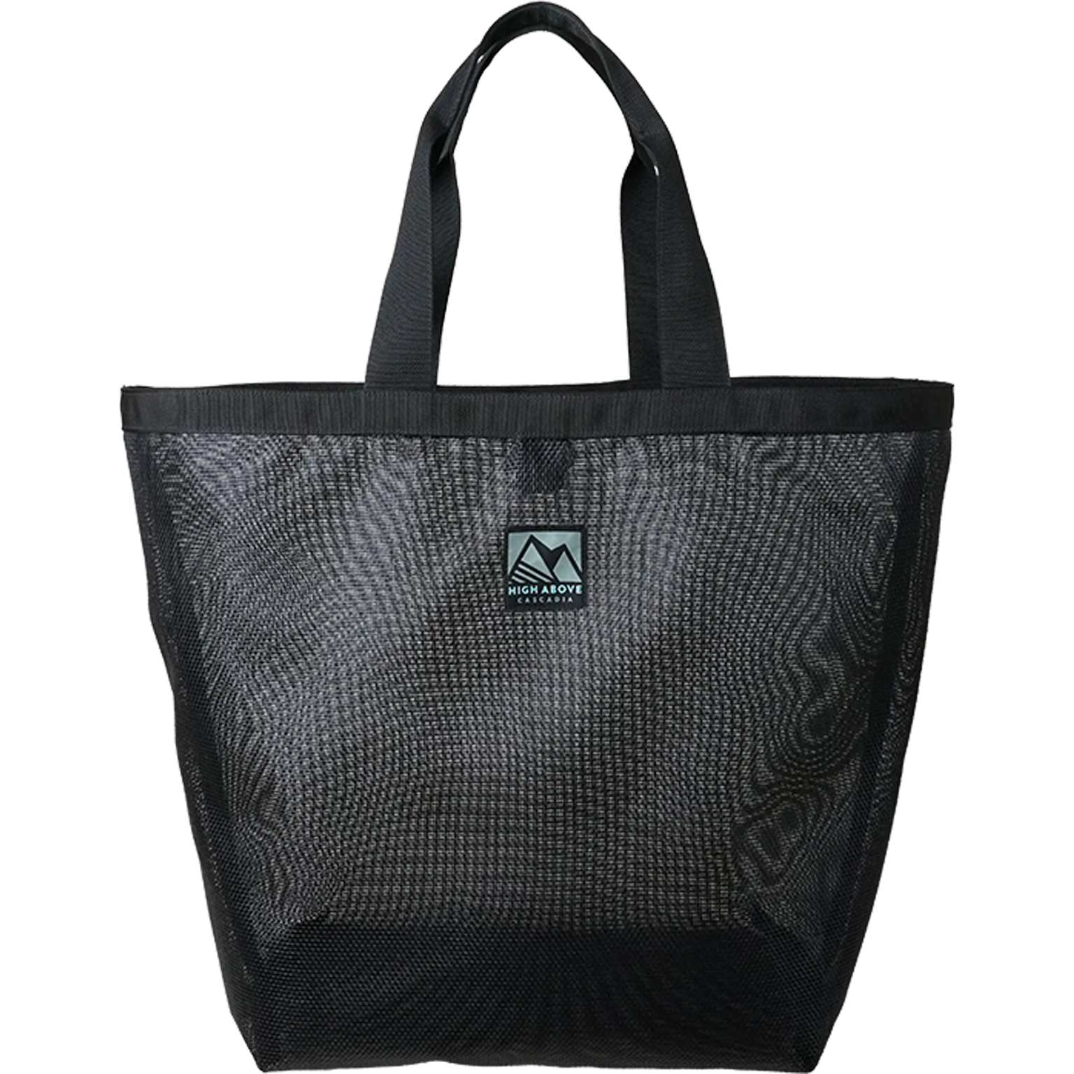 High Above Lost Lake Tote 25L featuring breathable, highly durable mesh with open storage for easy gear access.