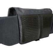 High Above Venture 3D hip pack with 3D-shaped body panel, weatherproof materials, and secure storage for mountain biking essentials.