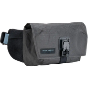 High Above Venture 3D hip pack shown in a durable, water-resistant build designed for mountain biking and trail adventures.