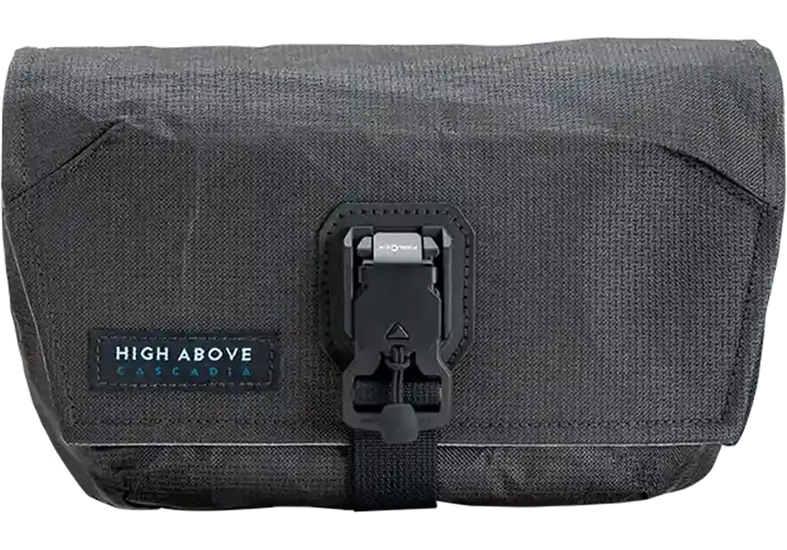 High Above Venture 3D hip pack shown in a durable, water-resistant build designed for mountain biking and trail adventures.