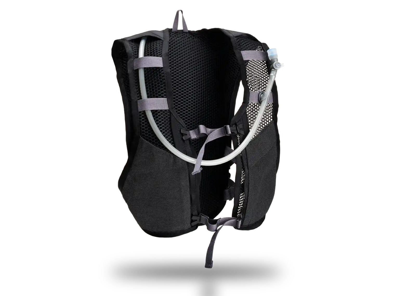 High Above Supernatural Hydration Vest Pack Front View - Black