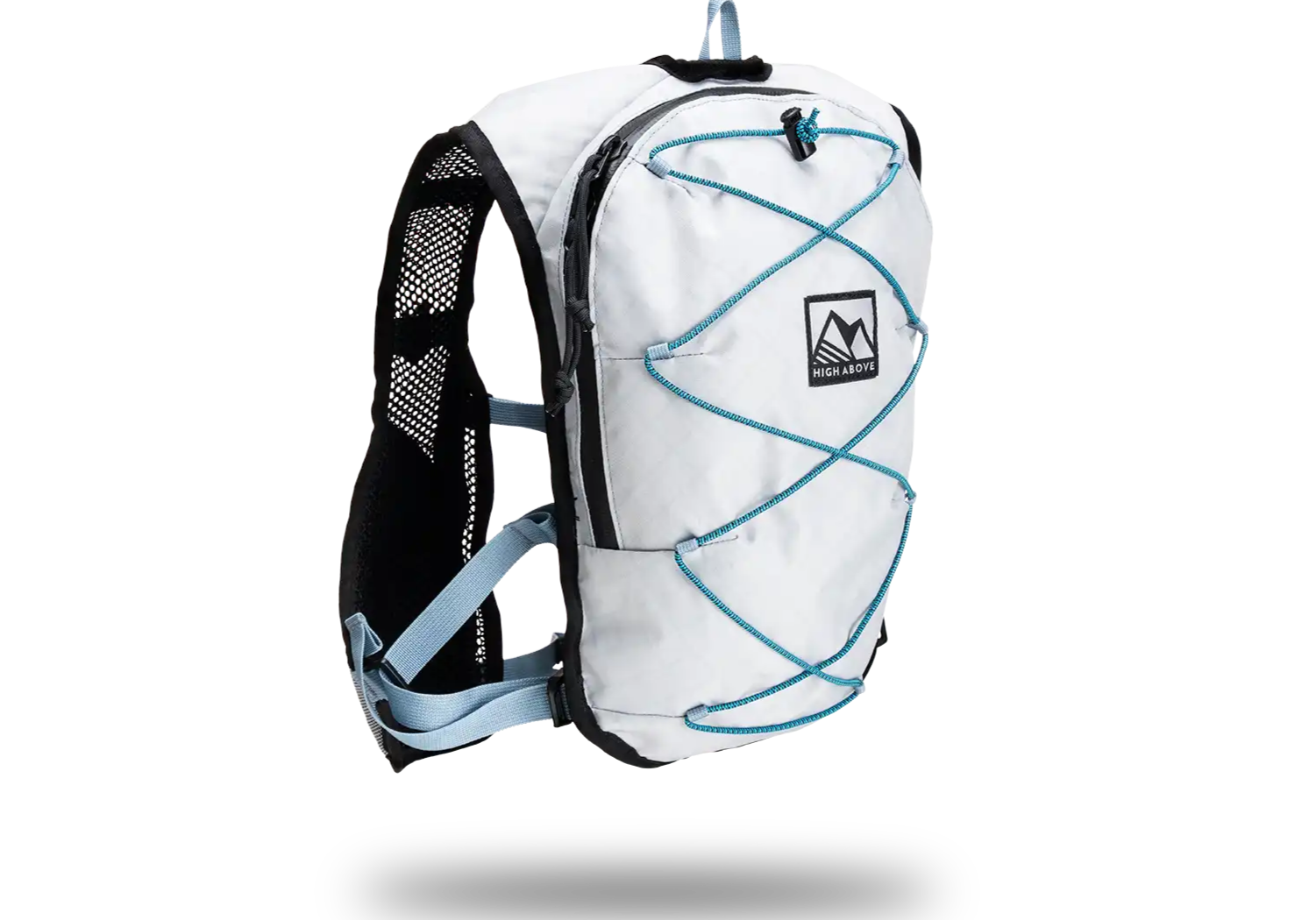 High Above Supernatural Hydration Vest Pack Three Quarter View - Glacier Gray